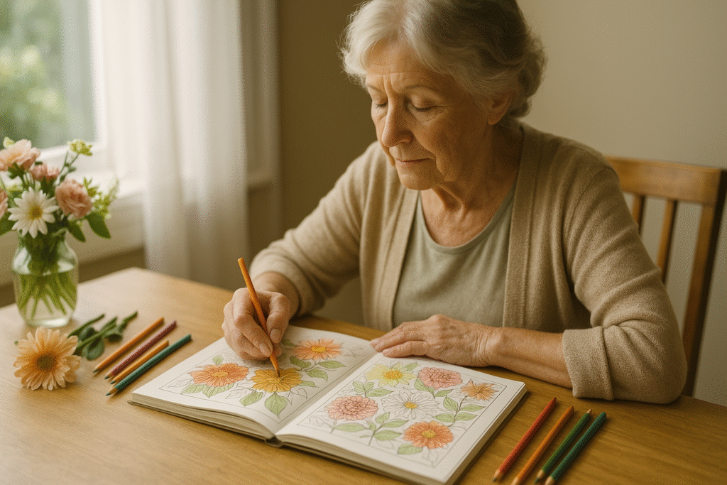 Relaxing coloring books for adults