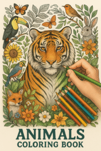 Animals Coloring books