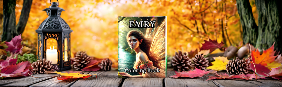Fairy coloring book