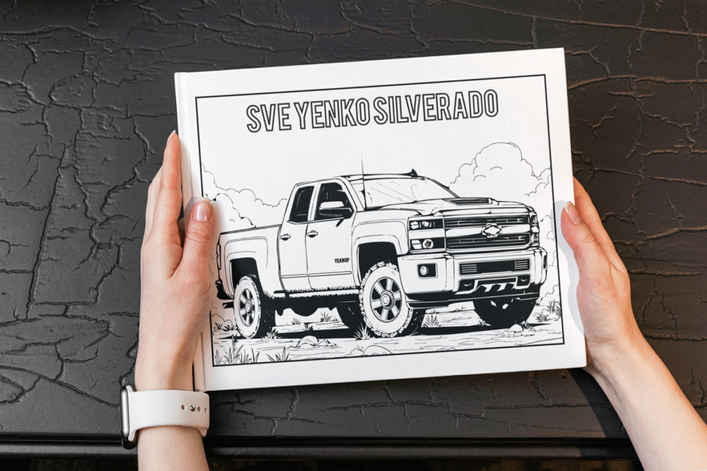 Truck coloring pages