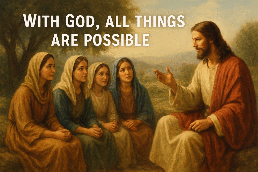 With God all things are possible - NIV Bible for women