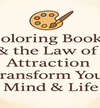 Coloring Books and the Law of Attraction Transform Your Mind & Life