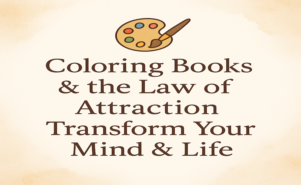 Coloring Books and the Law of Attraction Transform Your Mind & Life